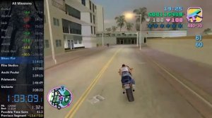 GTA - Vice City Speedrun (World Record) | 2h:06m:22s