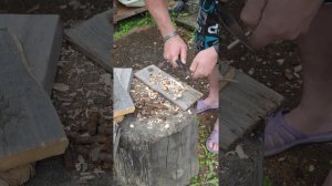 добываем 🔥, тест огниво! нож выживания Ganzo. часть 2.