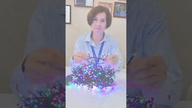 Обзор светодиодных гирлянд CL09 и CL10 Feron смотреть онлайн