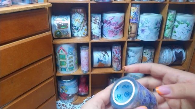 Tour pela minha coleção de washi tapes !!!! смотреть онлайн