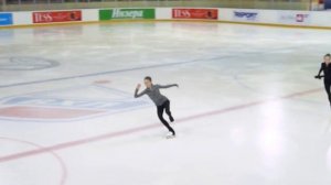 Елизавета Нугуманова, ПП на тренировке, ФКР 2017