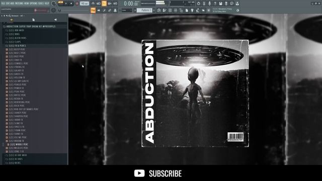 [110+] FREE SUPER TRAP / ALIEN TRAP DRUM KIT 2022 "ABDUCTION" 🛸 смотреть онлайн