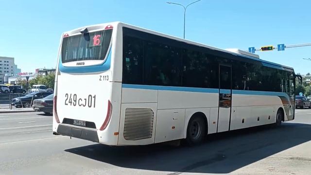 IVECO Crossway Line 13 m на 16 маршруте смотреть онлайн