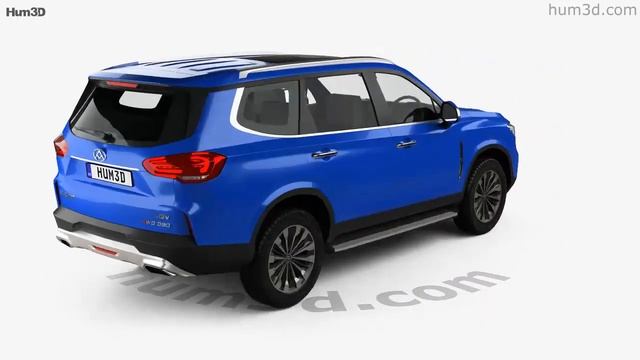 LDV D90 Luxe 2021 3D model by 3DModels.org смотреть онлайн