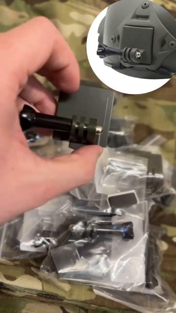 Крепление на шлем GoPro для экшн-камер, NVG крепление на каску для гоупро держатель для экшн камеры