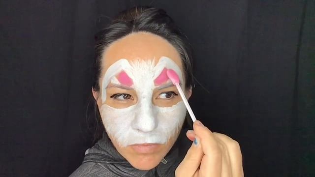 How to face paint bunny rabbit face Bunny Rabbit Face Paint Class смотреть онлайн