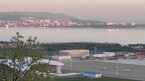 Самолёт-амфибия Бе-200 тренируется в бухте Геленджика!