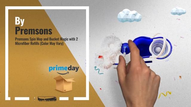 Home Improvement Products Prime Day 2018: Spotzero by Milton Elite Spin Mop with Bigger wheels &