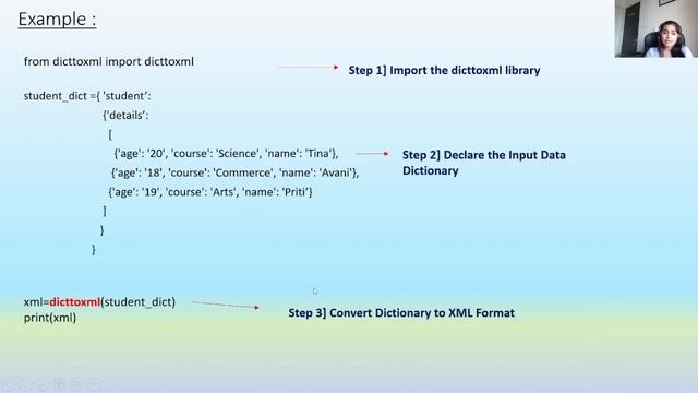 How to CONVERT Dictionary to XML Format in #python | Python Tutorial for Beginners