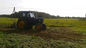 Уборка картофеля 2017. МТЗ-50.