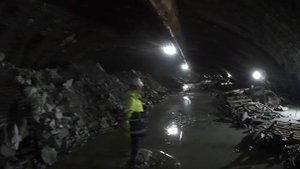 Строительство односводчатой станции глубокого заложения "ТЕАТРАЛЬНАЯ". Днепровский метрополитен