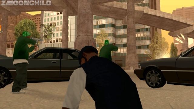The Green Sabre - Chain Game Beret - Los Santos Finale mission 2 - GTA San Andreas