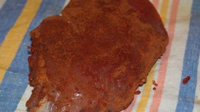 Балык из курицы с бренди