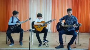 Ансамбль "Экспромт", п. Лонгъюган, Д. Тухманов "В каждой строчке..."