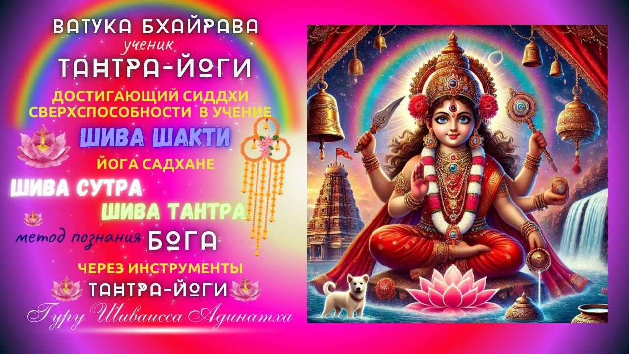 Ватука Бхайрава -ученик Тантра-йоги достигающий сиддхи сверхспособности  в учение Шива Шакти