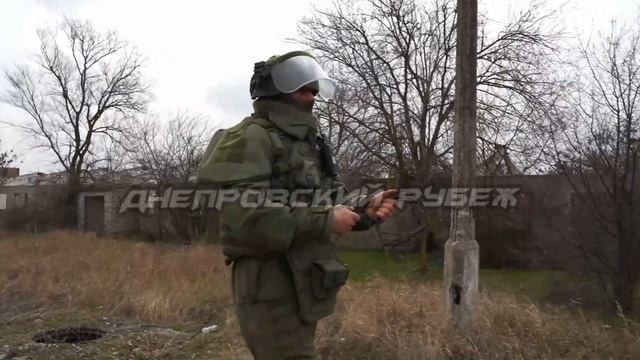Работа сапёров ГВ Днепр по разминированию местности  С замиранием сердца наблюдаешь за каждым ...