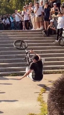 540 с 14 ступенек на BMX 🤯