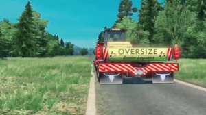 КАМАЗ МУЛЬТИК | Вождение с негабаритным грузом