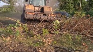 Раскорчевание пней | Мульчирование | Подготовка поля под пашню