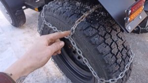 Цепи на колеса мотоблока или авто