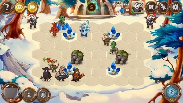 Храброземье: Герои Магии (Braveland Heroes) - Vs Мохнатка (2018 Year)