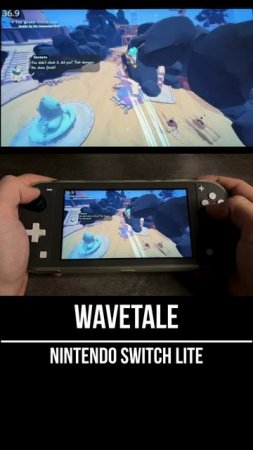 Wavetale Nintendo Switch Lite Gameplay