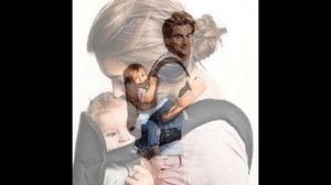 BABYBJÖRN Baby Carrier One, Denim Blue/Blue, Cotton Mix.