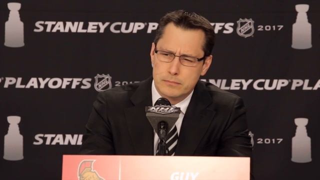 Game 1: Sens vs. Penguins - Boucher Pre-game смотреть онлайн