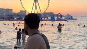 Пляж JBR в Дубае: правда о месте, где роскошь встречает толпы. JBR beach Dubai как в Сочи.
