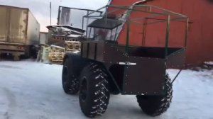 Вездеход Каракат ТСН 74 внешний осмотр