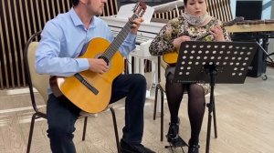 А. Пахмутова. " Старый клён" исп. дуэт преподавателей Козуб М./ Проскурякова С.