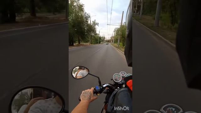 На мопеде #сженой