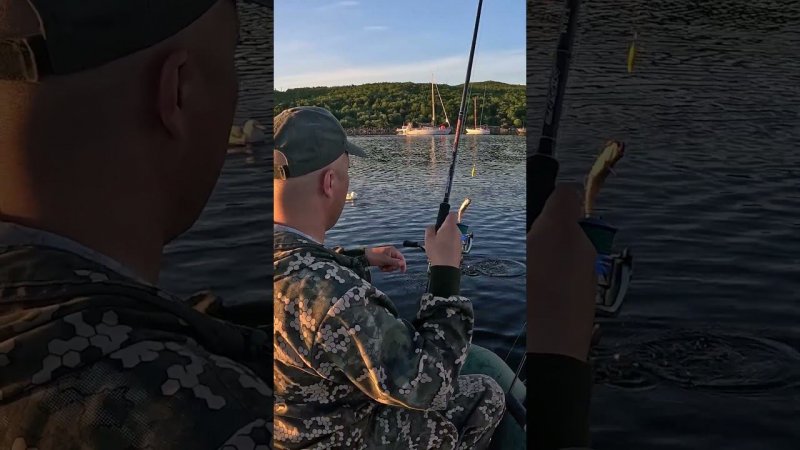 ловля на Морского червя #fishing #рыбалканаозере
