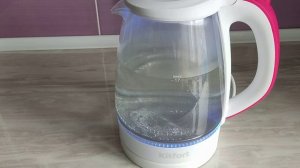 Тест закипания электрочайника Kitfort КТ-6678