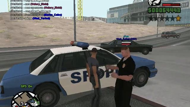 Мусор отжигает СФПД самп ADVANCE-RP RED смотреть онлайн