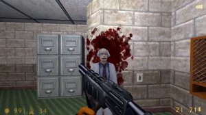 Half-Life NPC's can't die during scripted sequences