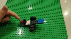 Рабочая катапульта из лего.