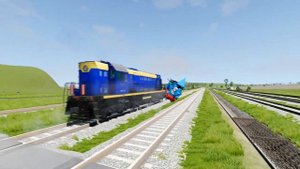 Big & Small Thomas the Tank Engine vs Train | BeamNG.Drive
