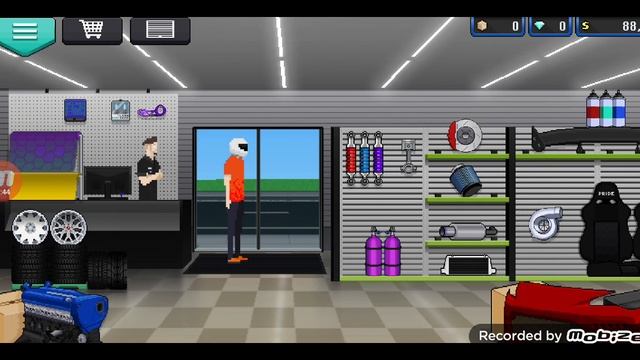 открытие 40 боксов и прокачка BMW M5 E60(pixel car racer) смотреть онлайн