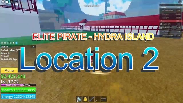 Elite Pirate Locations - Hydra Island with Mobs and Rewards! смотреть онлайн