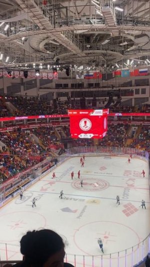 Раскатка перед матчем Спартак-Салават Юлаев .4 матч 1/4 Кубка Гагарина.2025