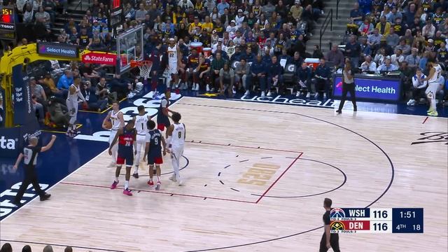Final 4:57 MUST-SEE ENDING! Nuggets vs Wizards  | March 15, 2025