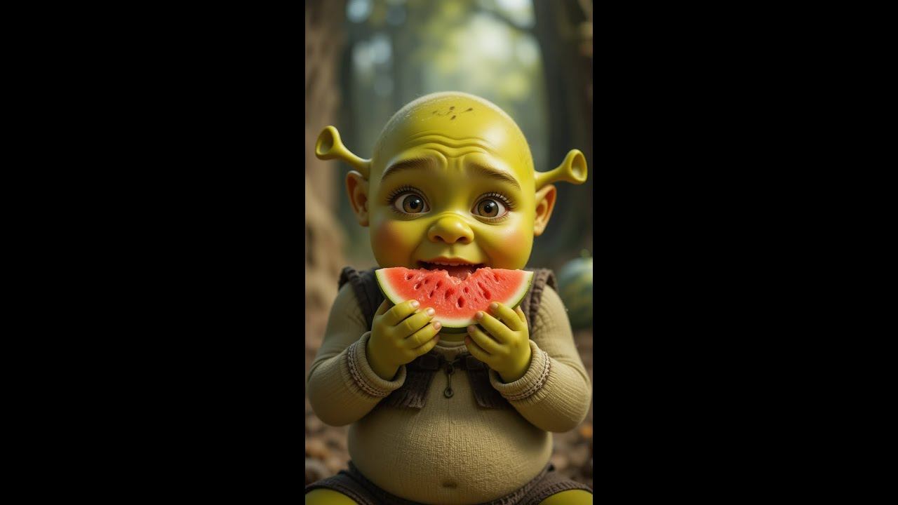 Baby Shrek #baby смотреть онлайн