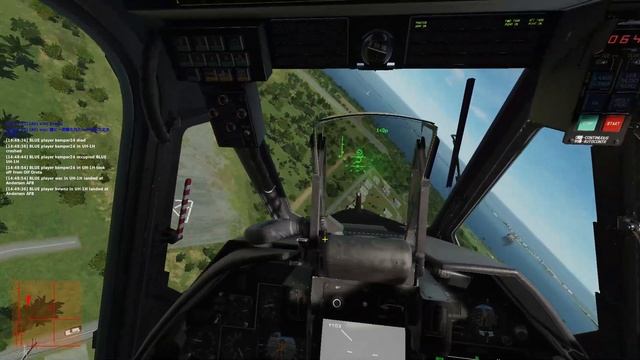 DCS Ka-50 Black Shark: PvP Helicopter Dogfight (2 Kills + 1 Maneuver Kill) смотреть онлайн