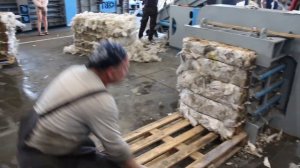 Пресс для плёнки | Горизонтальный гидравлический пресс ПЗО А60, автоматический