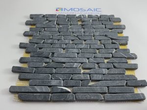 Мозаика MS0204 МРАМОР ПРЕМИУМ чёрный