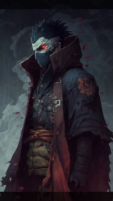 Ai generated Kisame from Naruto #ai #kisame #narutoedit #anime #aigeneratedart #shark
