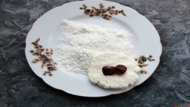 Сырники с вишней