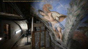 Фрески XVII века, спрятанные над дверным проёмом, выходят на свет
