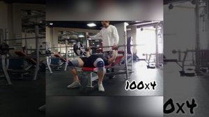 Жим лёжа. Четвернин Андрей. 100 кг.